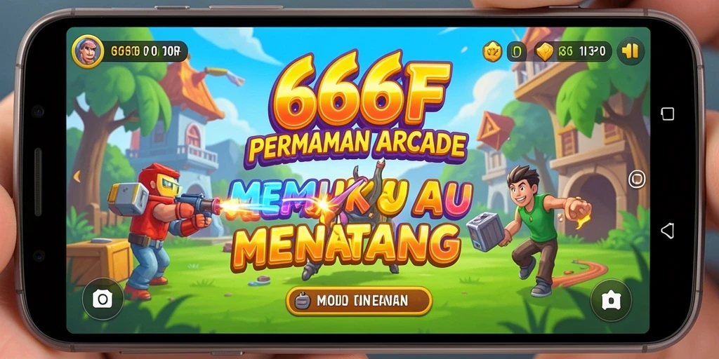 Tampilan gameplay seru dan menantang dari 666F.