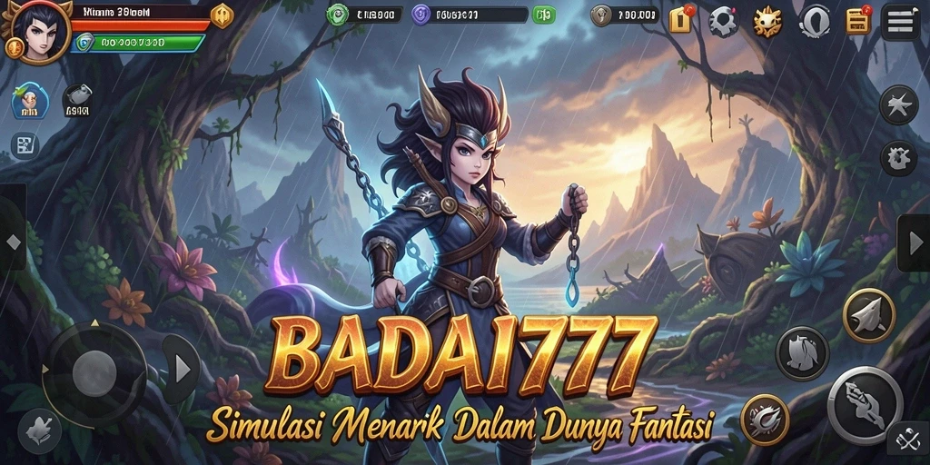 Tampilan gameplay BADAI777 yang menakjubkan dengan grafis menawan.