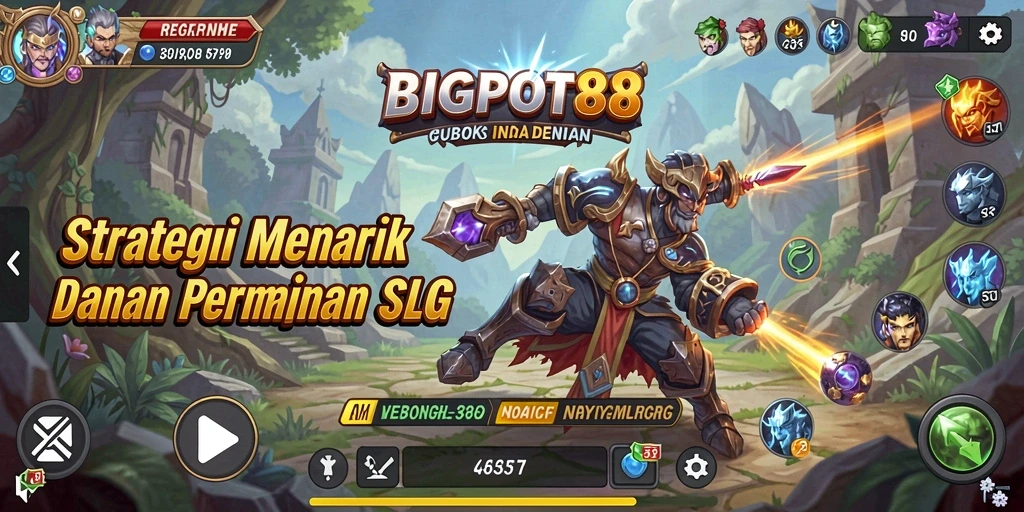 Gameplay <strong>BIGPOT88</strong> yang epik dengan taktik bertarung yang mendebarkan.