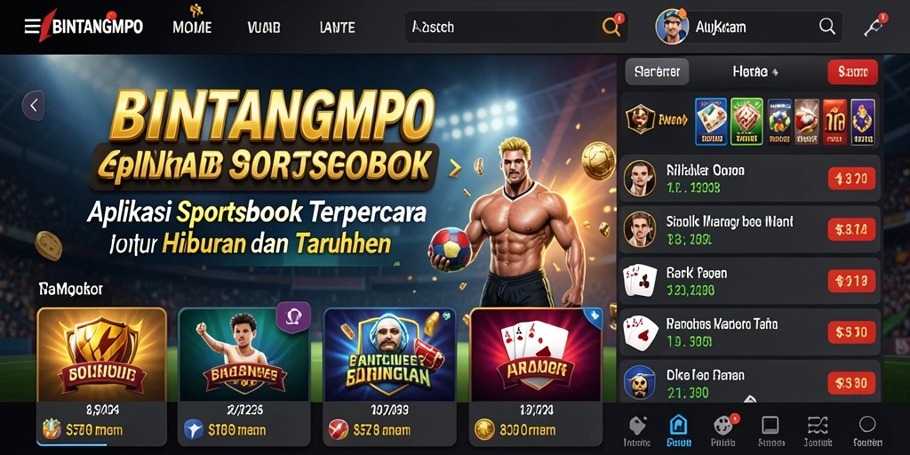 Tampilan gameplay menarik dan intuitif dari BINTANGMPO.