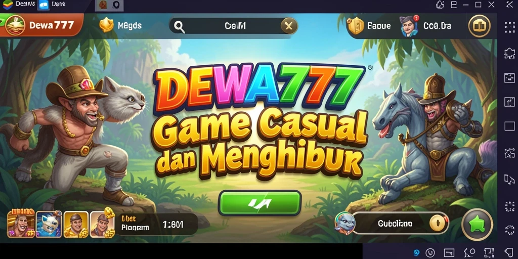 Tangkapan layar gameplay seru DEWA777 yang menghibur.