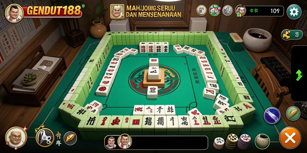 Tampilan gameplay <strong>GENDUT188</strong> yang menarik dan penuh warna.