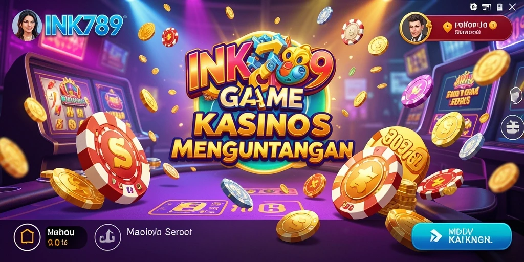 Tampilan menarik dari gameplay Kasino INK789 yang mengasyikkan.