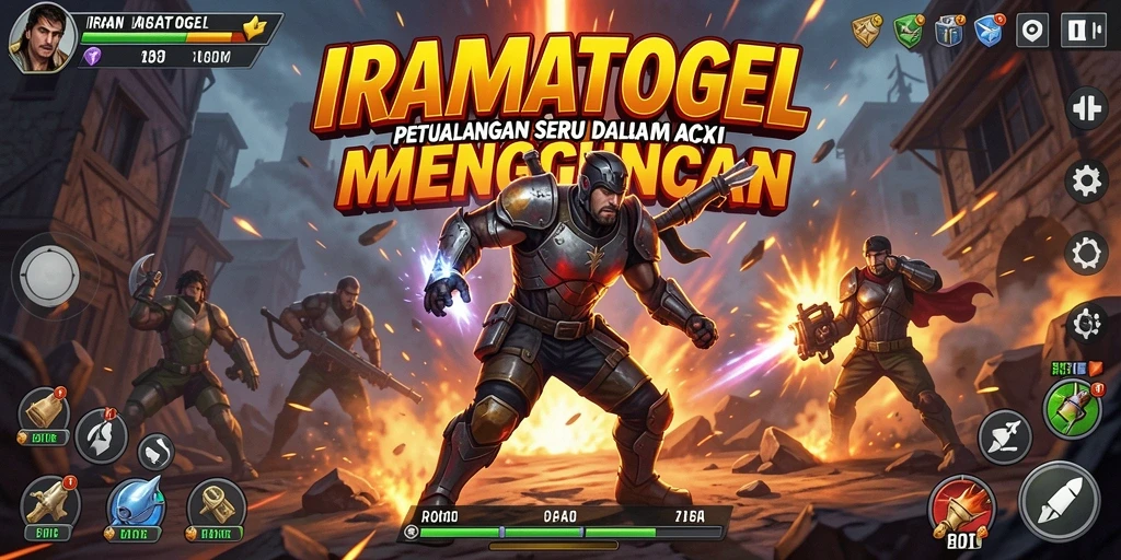 Tampilan menarik dari aksi seru dalam IRAMATOGEL.