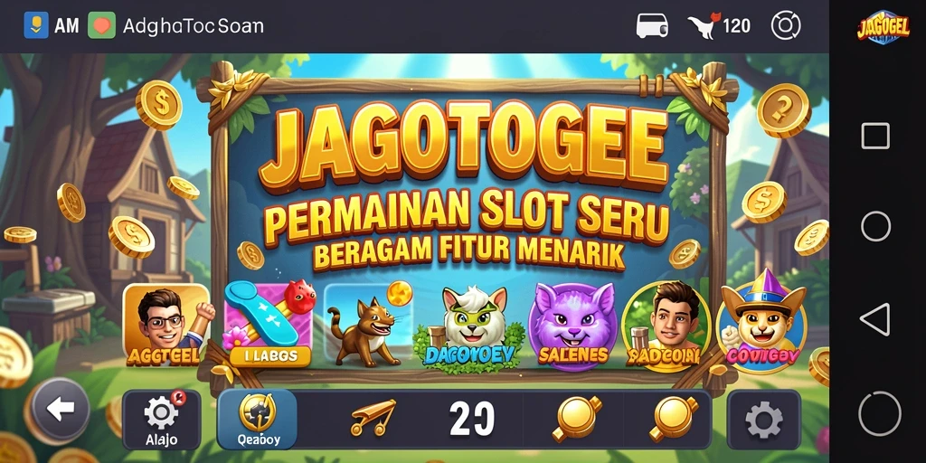 Gameplay seru dan menarik di JAGOTOGEL dengan berbagai fitur slot.