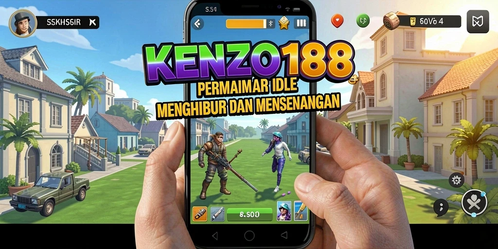 Tampilan gameplay KENZO188 yang menarik dan interaktif.
