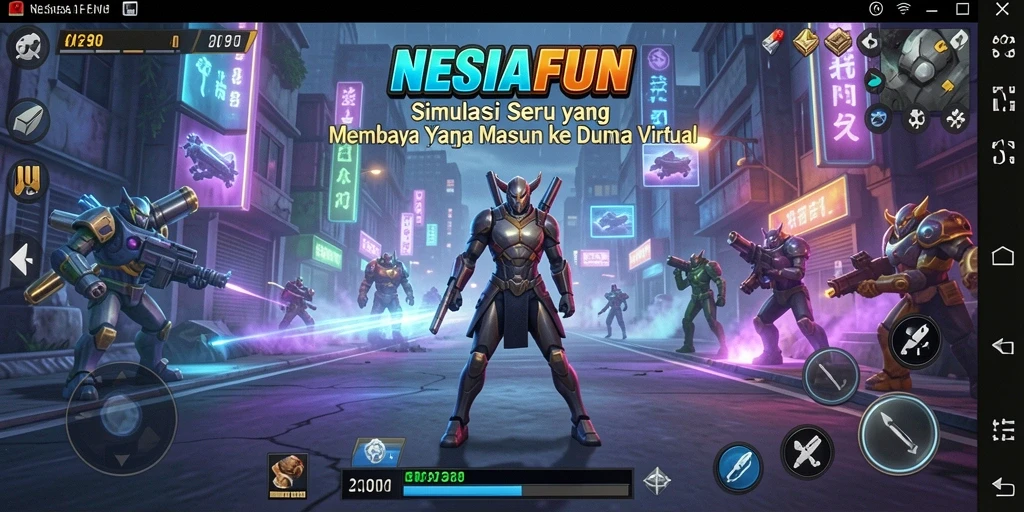 Tampilan gameplay menawan dari NESIAFUN yang mengasyikkan.