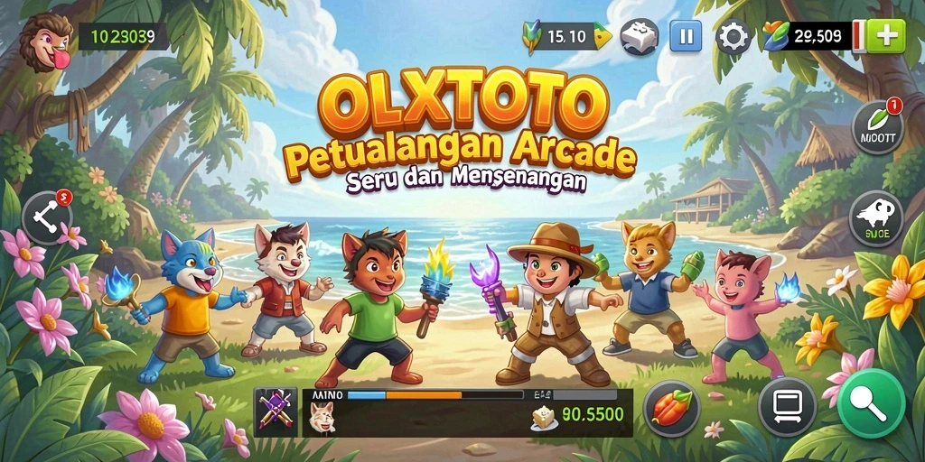 Tampilan gameplay seru di OLXTOTO dengan tantangan yang menarik.