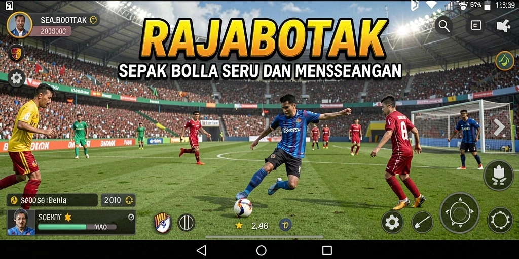 Tampilan gameplay RAJABOTAK yang seru dan mendebarkan.