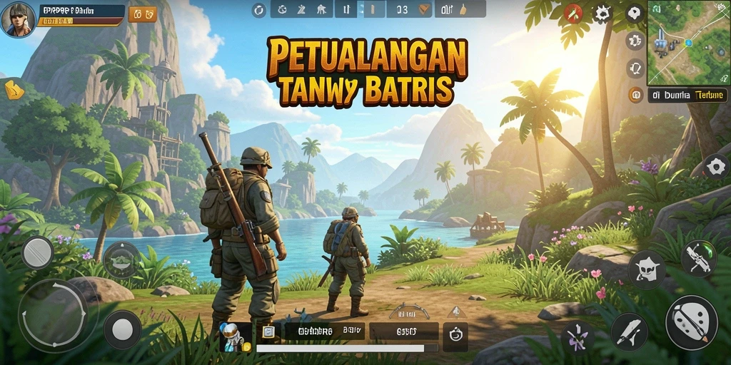Tampilan gameplay Open World menakjubkan dari RPRPRP.