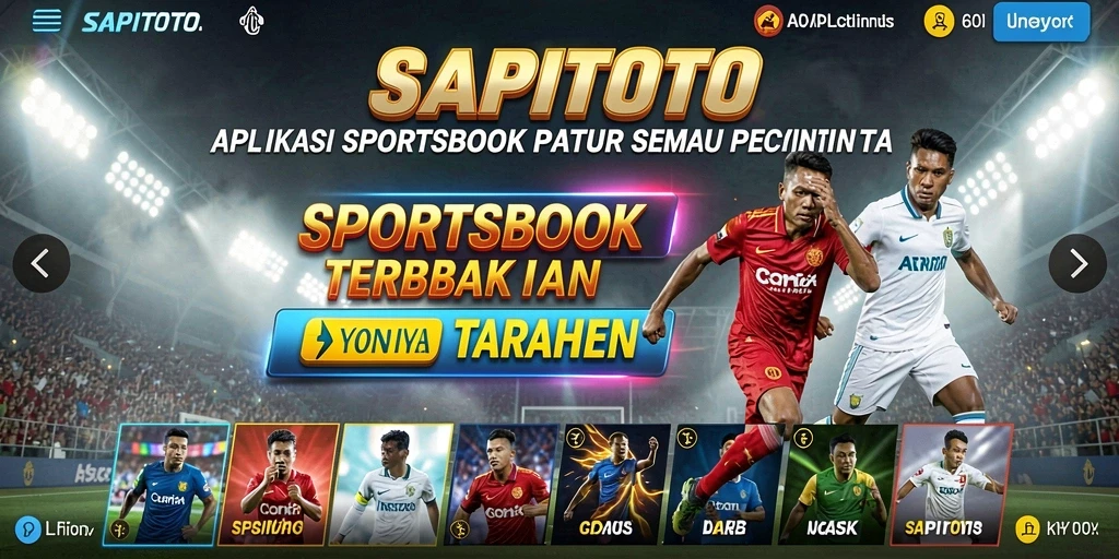 Tangkapan layar gameplay SAPITOTO yang menunjukkan berbagai opsi taruhan.