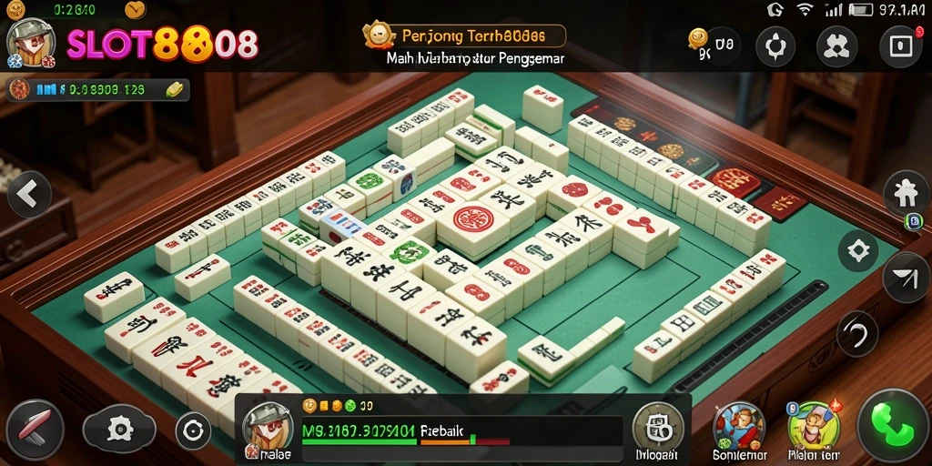 Tampilan menarik dengan gameplay SLOT8808 Mahjong yang seru.