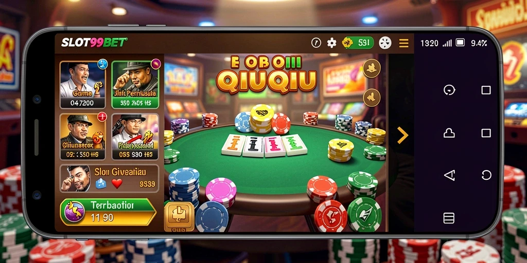 Screenshot permainan QiuQiu yang mengasyikkan di SLOT99BET.