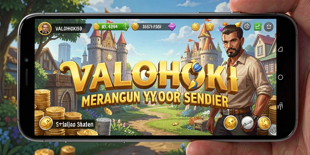 Tangkapan layar gameplay VALOHOKI menampilkan pengelolaan bisnis yang mendebarkan.